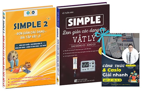 COMBO SÁCH LÝ THẦY VŨ TUẤN ANH