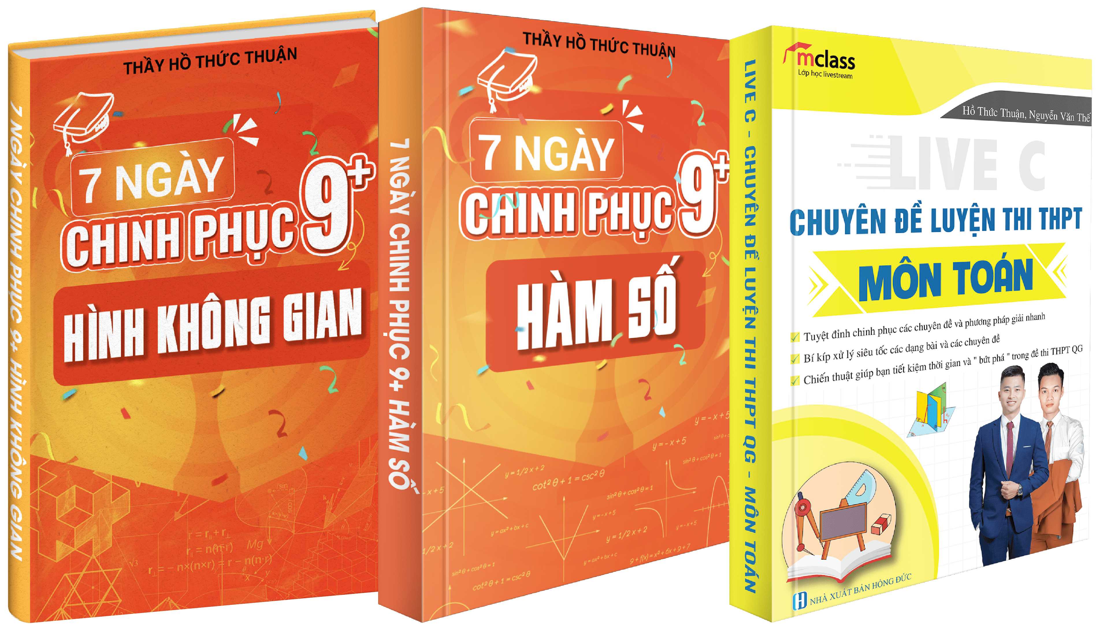 COMBO SÁCH TOÁN THẦY HỒ THỨC THUẬN