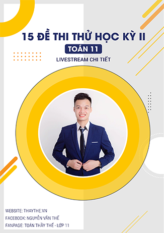15 ĐỀ THI THỬ HỌC KỲ II THẦY NGUYỄN VĂN THẾ