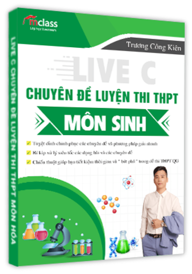 SÁCH LIVE C - CHUYÊN ĐỀ LUYỆN THI THPT - MÔN SINH HỌC